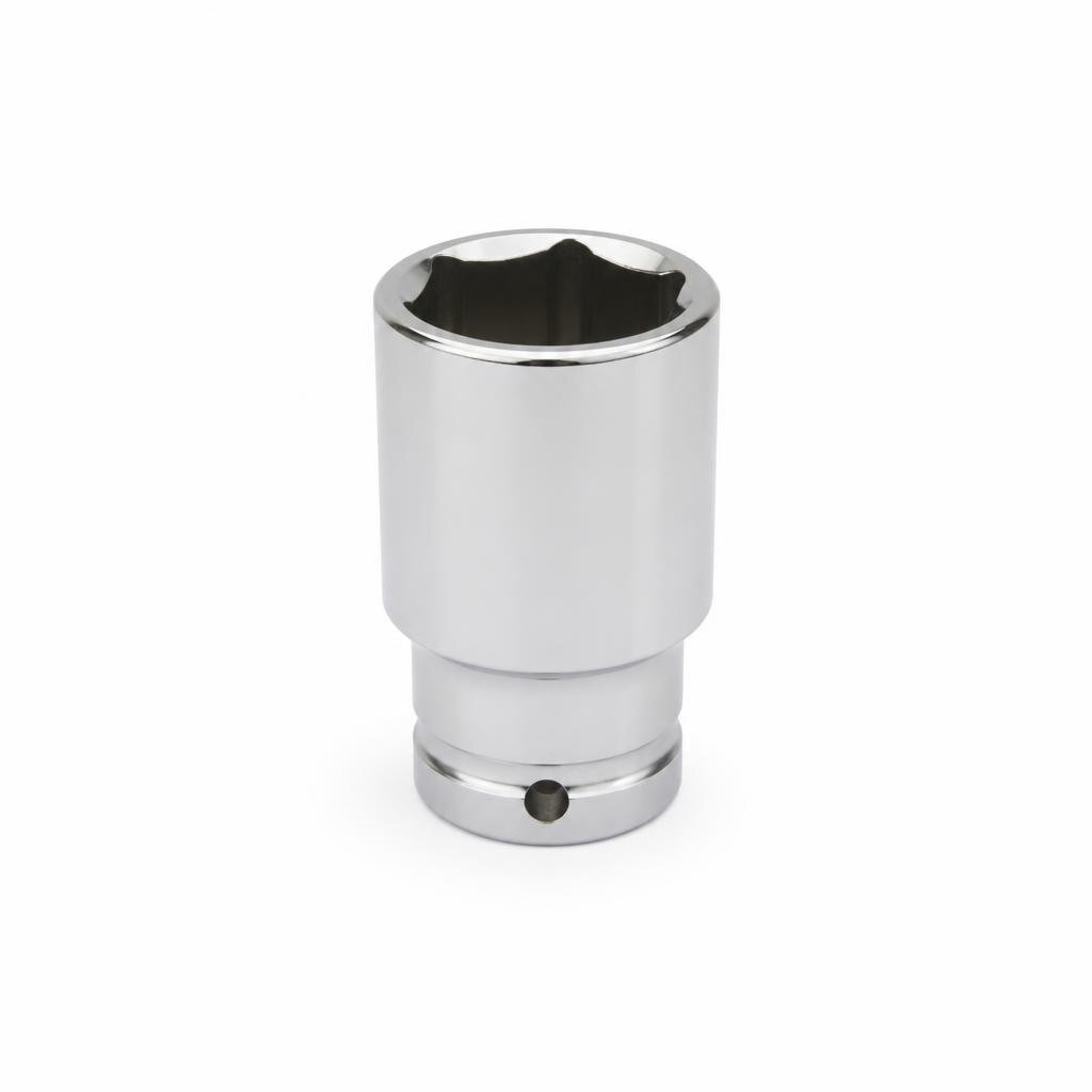 FEIBAO 1/2"DR. 6PT 17MM CHROME IMPACT SOCKET
