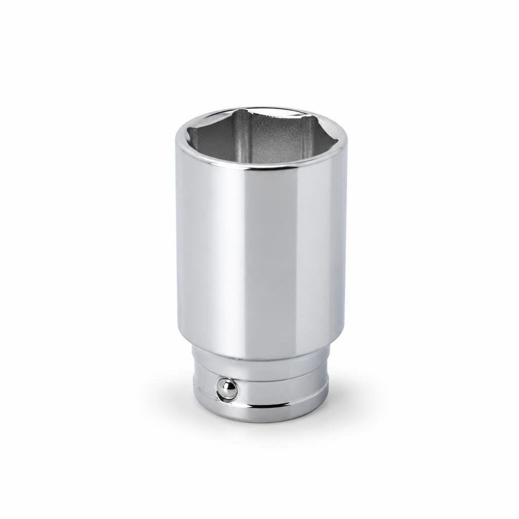 FEIBAO 1/2"DR. 6PT 22MM CHROME IMPACT SOCKET