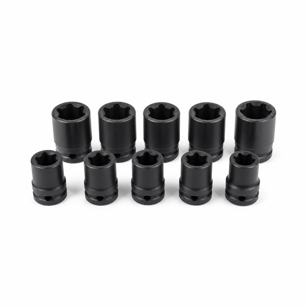 KI TOOLS 10PCS 1/2"DR. IMPACT INTERNAL TORX SOCKET
