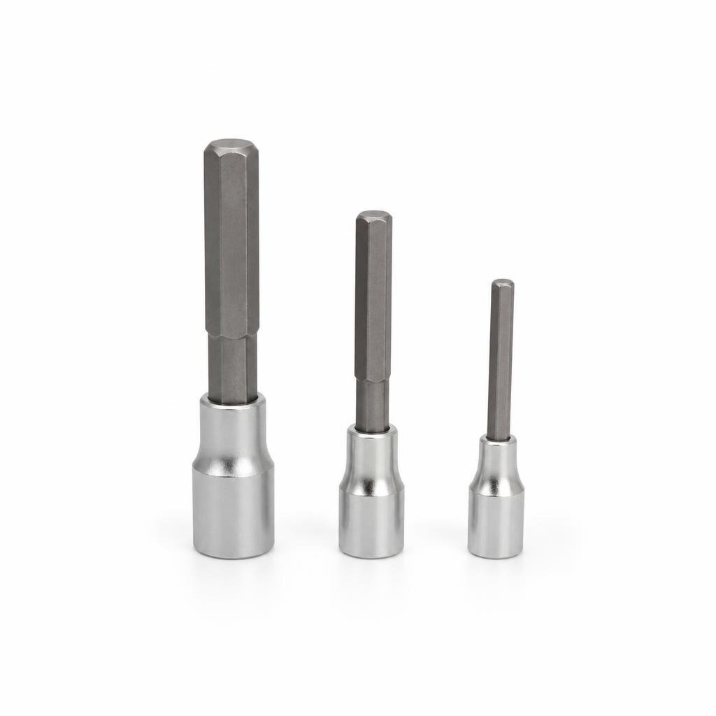 ROBINSON 3PCS 1/4,3/8,1/2"HEX.EXT. SOCKET BAR BIT