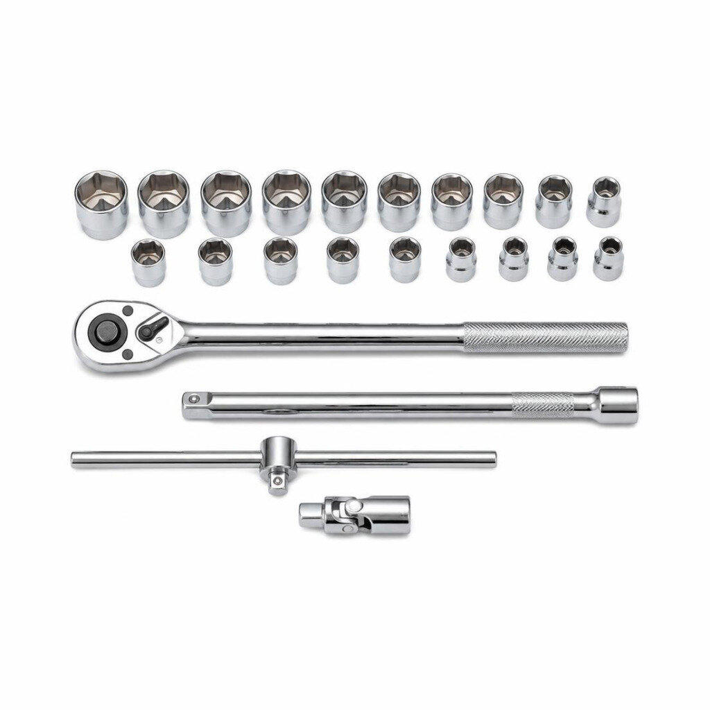 NIETZ 19PCS 1/2"DR. XI-ON STDANDARD SOCKET WRENCH SET - 500-X9-419