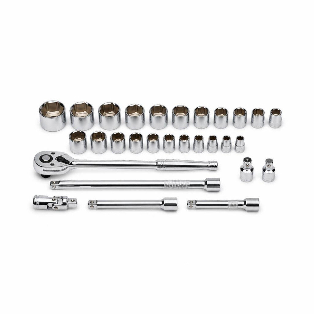 NIETZ 25PCS 1/2"DR.6PT SOCKET SET - 500-49-252