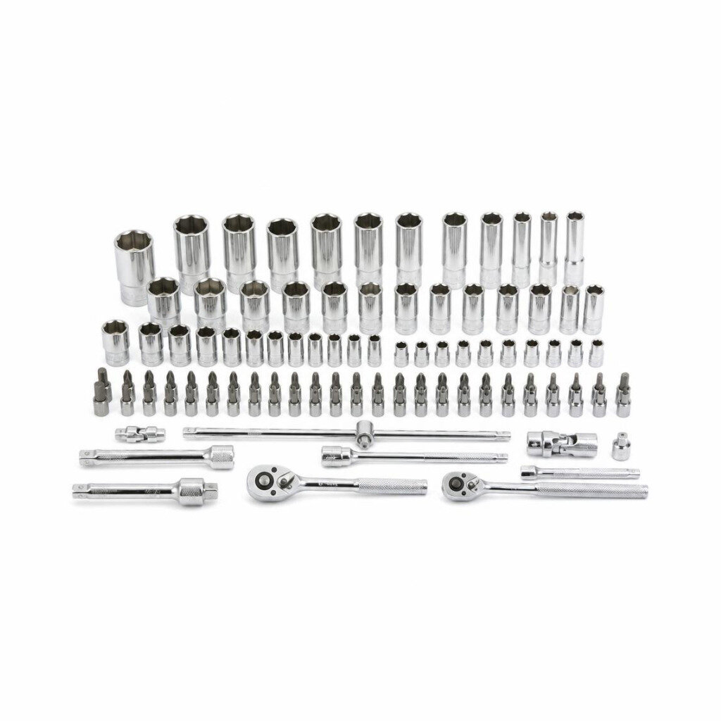 NIETZ 95PCS 1/4"DR. & 1/2"DR. MASTER COMBINATION SOCKET BIT SET - 500-99-001