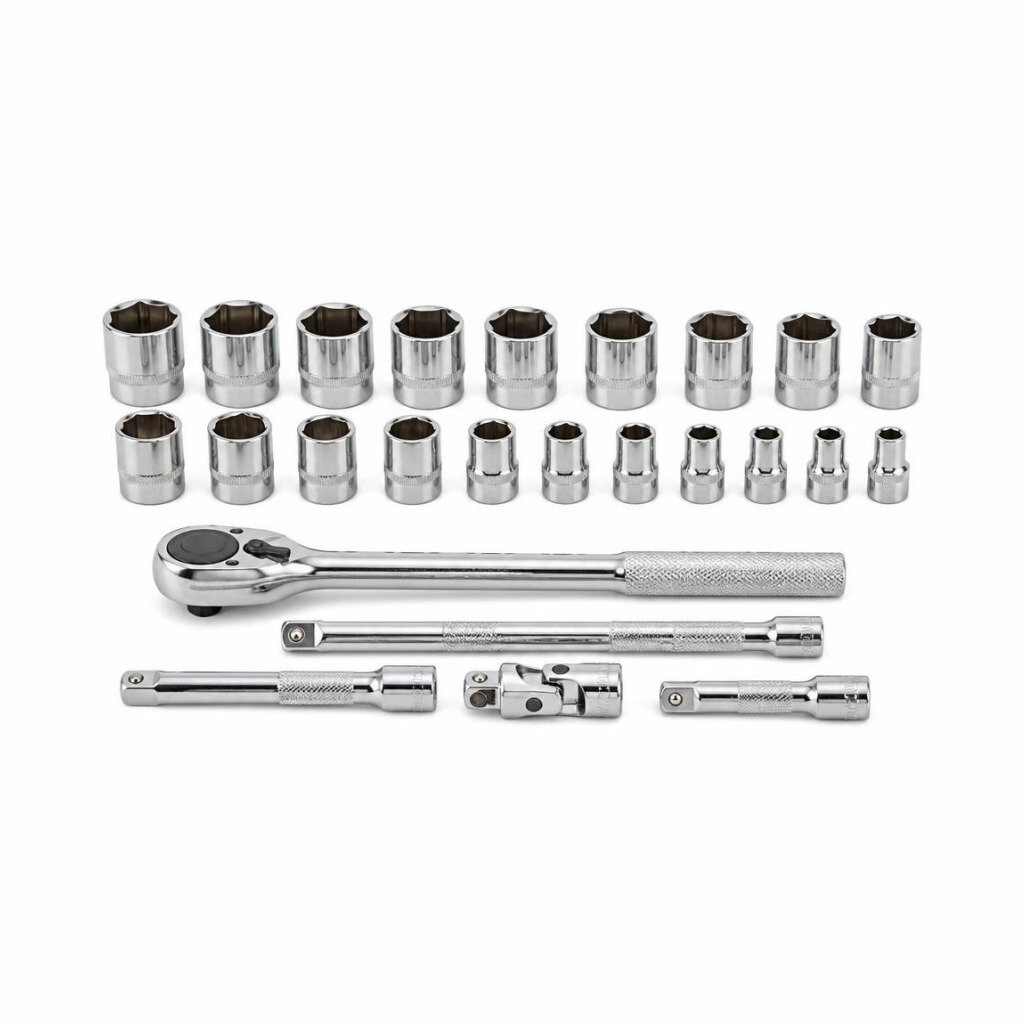 STANLEY 86-477 27PCS 1/2"DR. SOCKET SET - MM