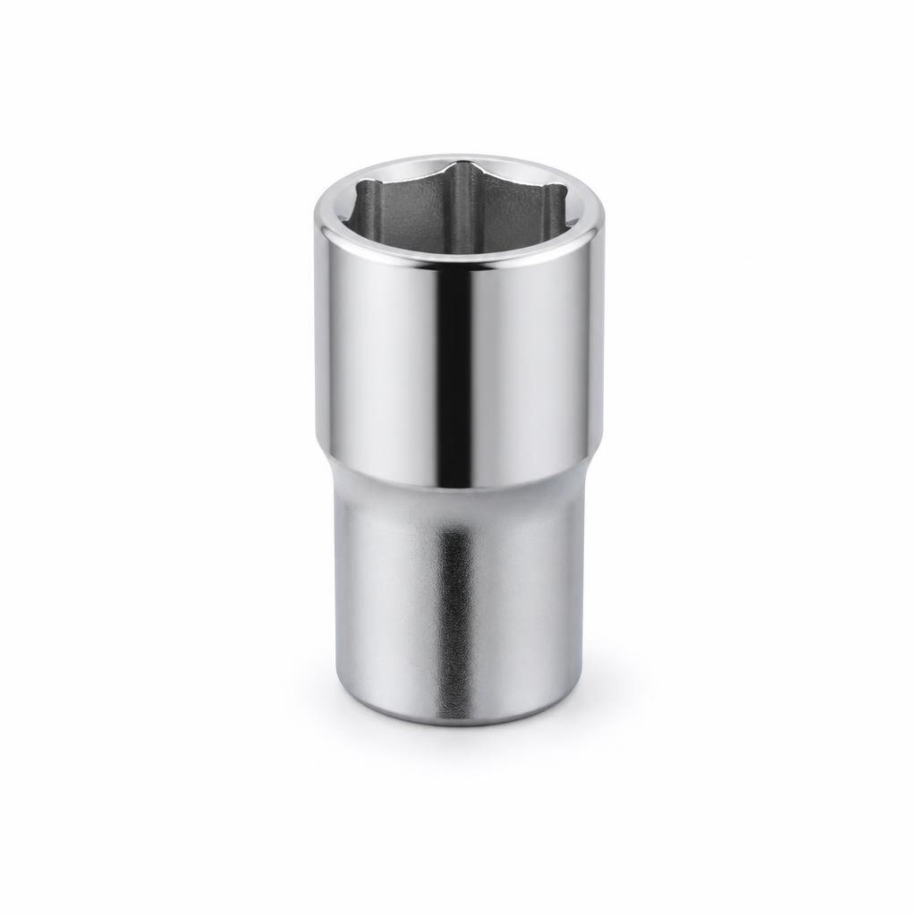 HENGLIDA 1/2"DR. 6PT 12MM BOX SOCKET
