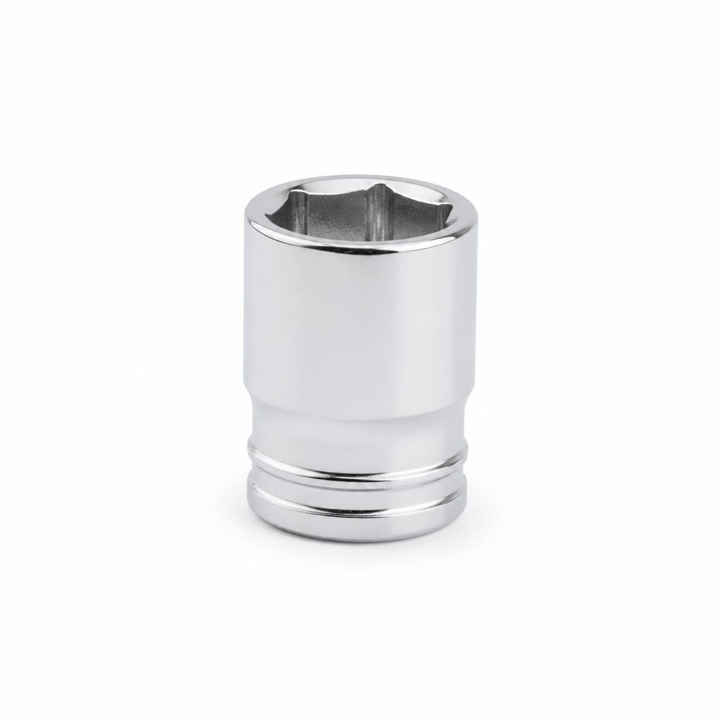 HENGLIDA 1/2"DR. 6PT 15MM BOX SOCKET