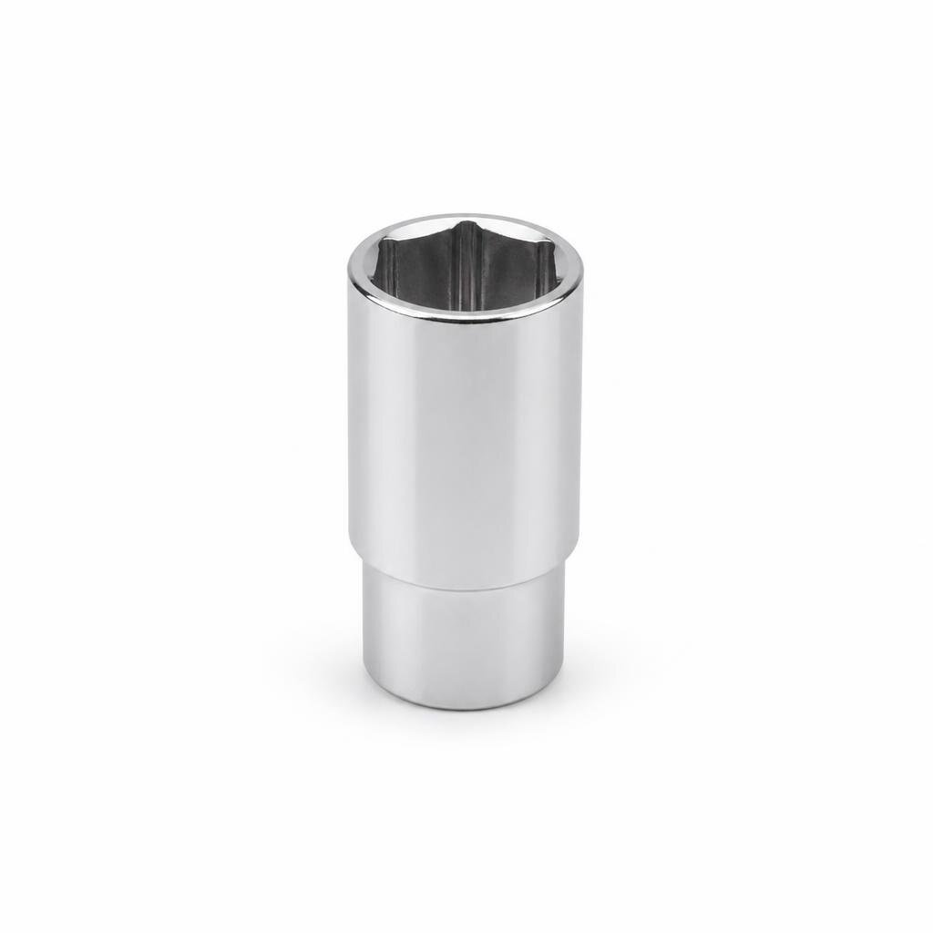 HENGLIDA 1/2"DR. 6PT 17MM BOX SOCKET