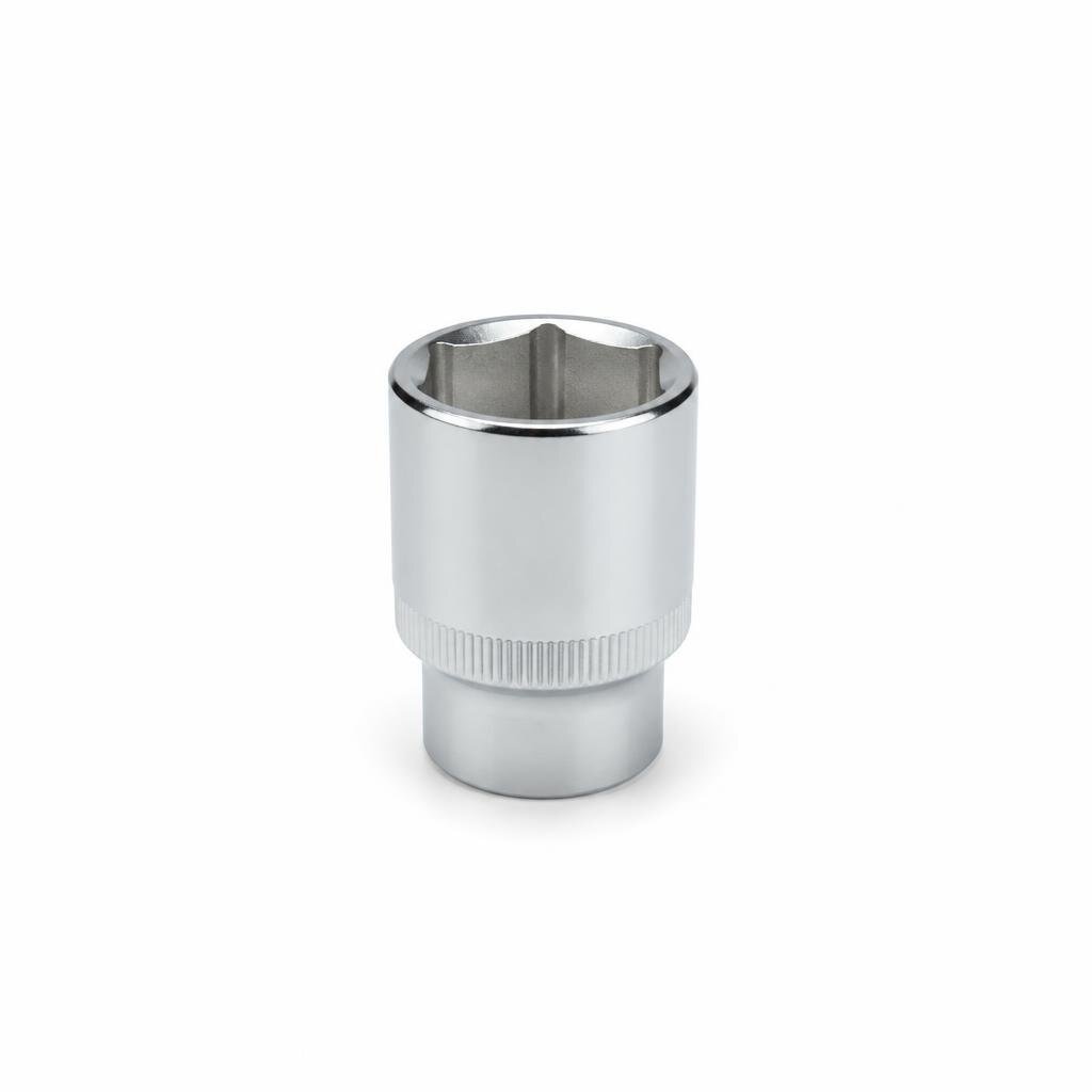HENGLIDA 1/2"DR. 6PT 21MM BOX SOCKET