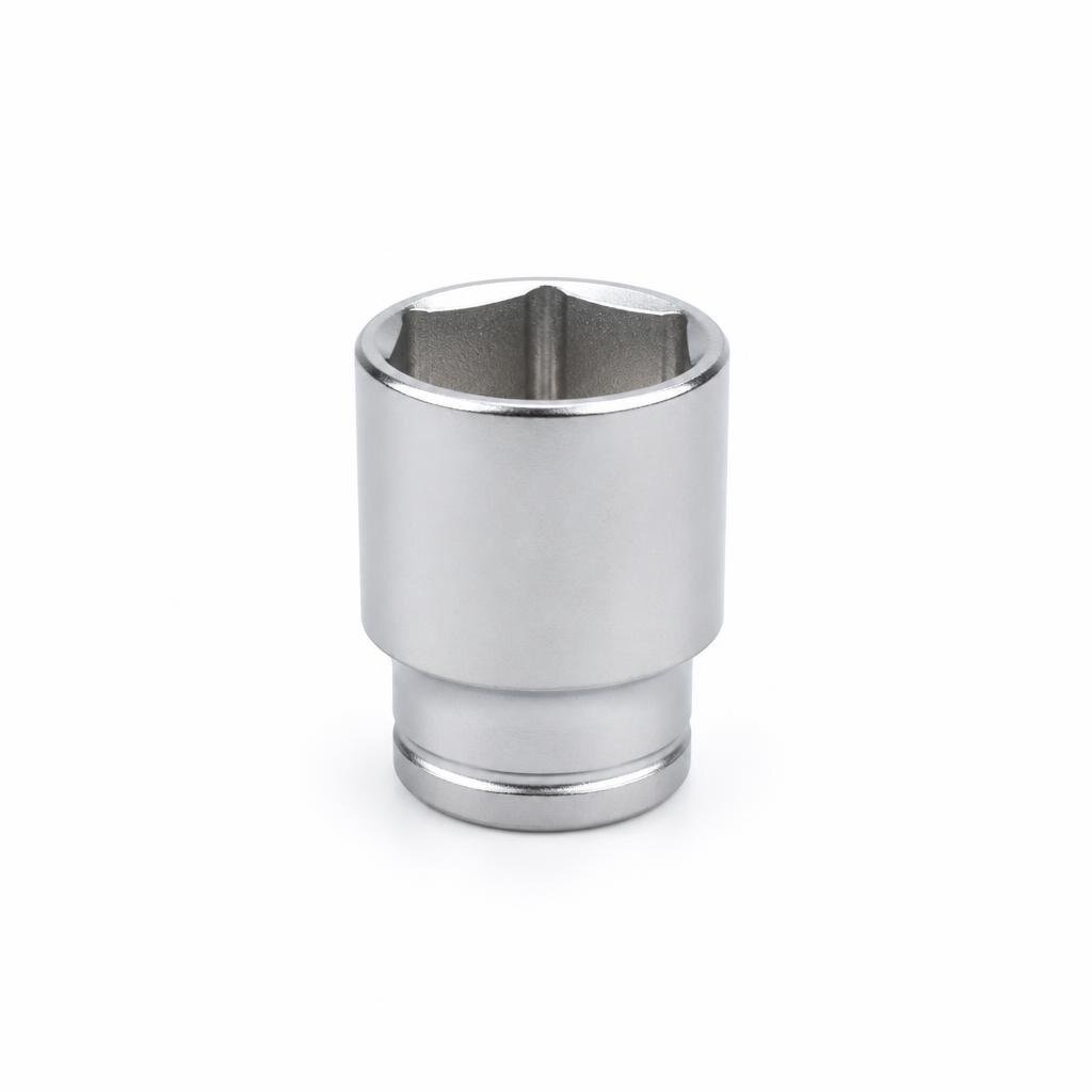 HENGLIDA 1/2"DR. 6PT 22MM BOX SOCKET