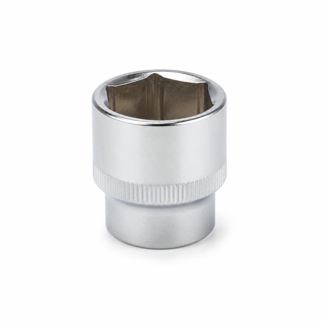HENGLIDA 1/2"DR. 6PT 32MM BOX SOCKET