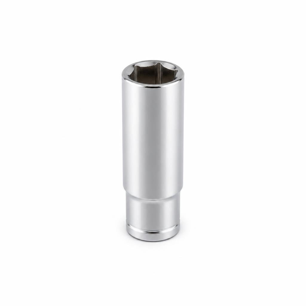 HENGLIDA 1/2"DR. 6PT 13MM DEEP BOX SOCKET