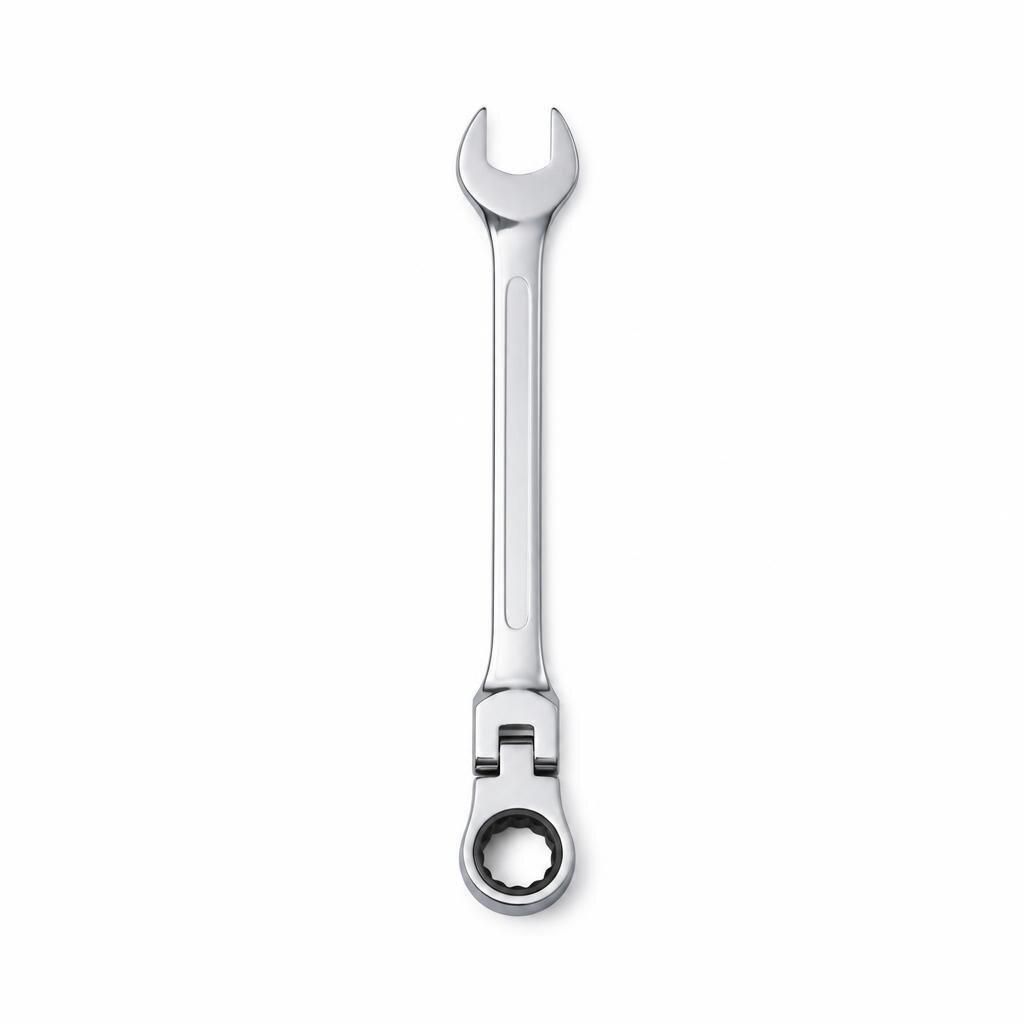 HENGLIDA 8MM COMBINATION FLEX SOCKET WRENCH