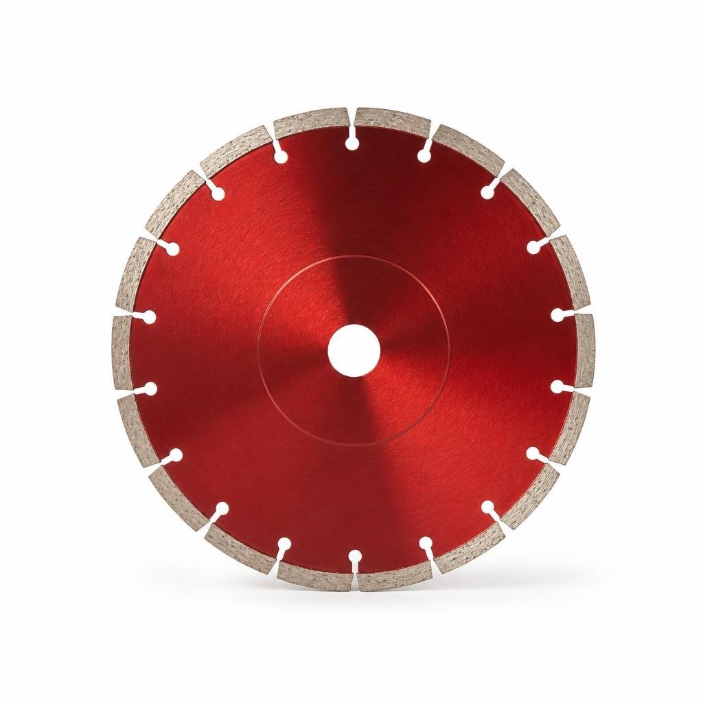 ANDER 7" DIAMOND CUTTER - DRY RED