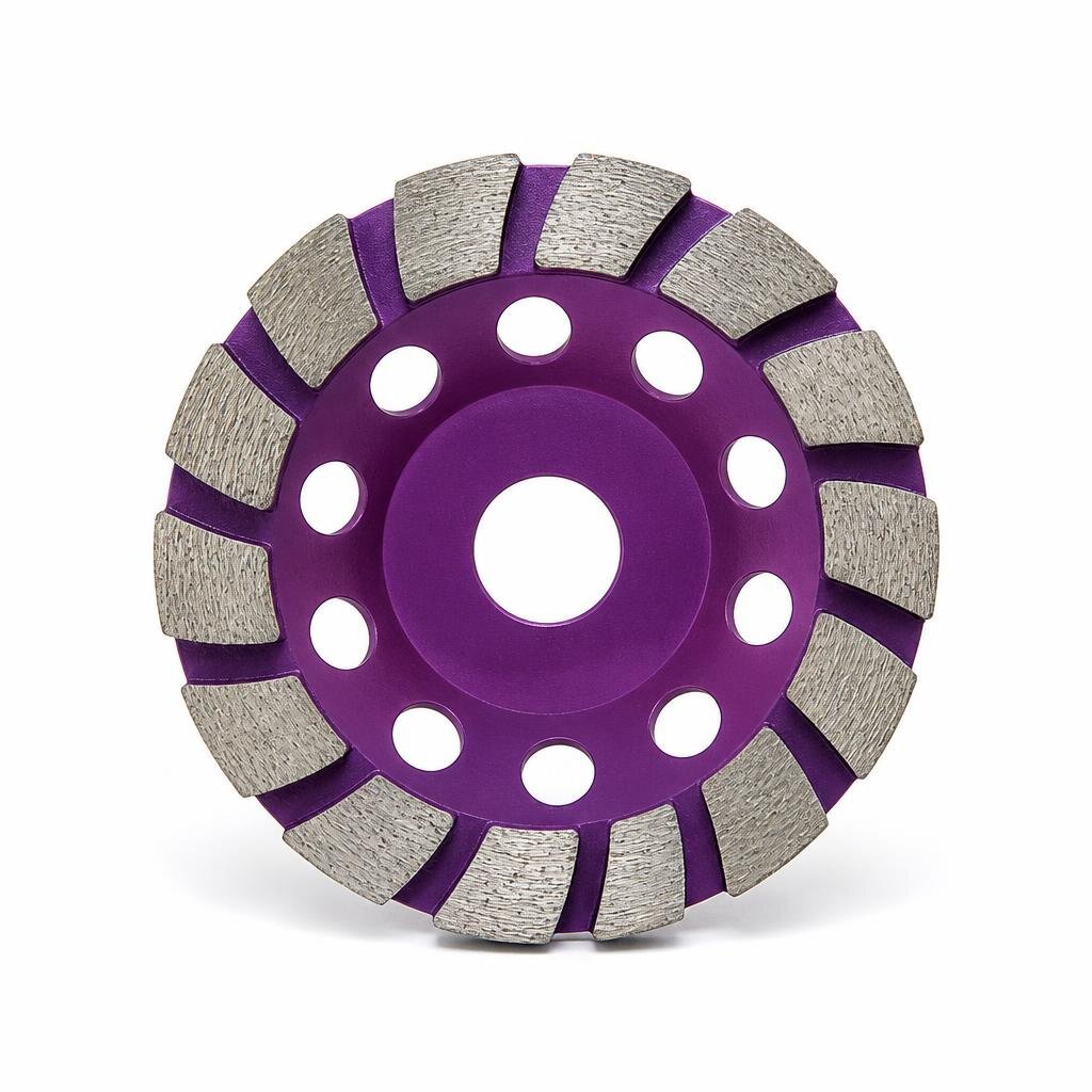 M-GMX 9021 4" DIAMOND CUP WHEEL - PURPLE