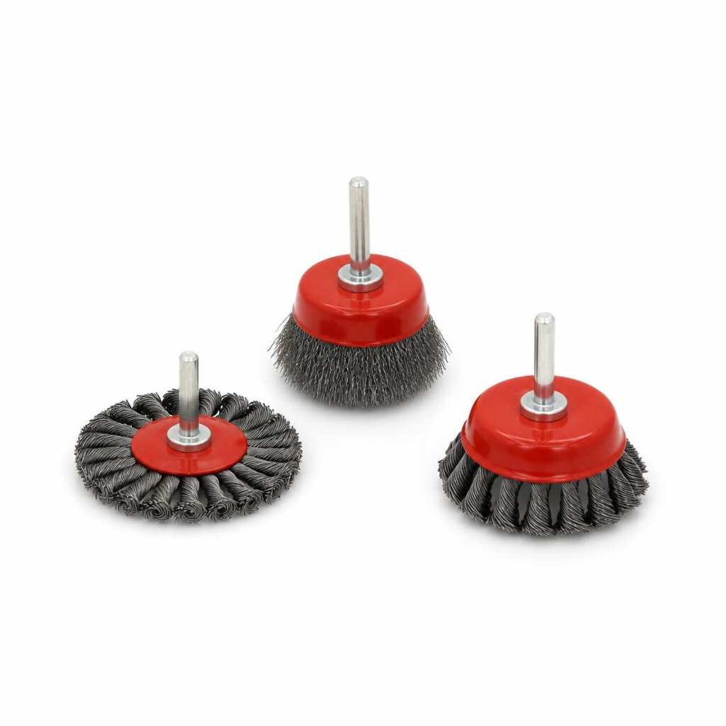 3PCS END BRUSH SET