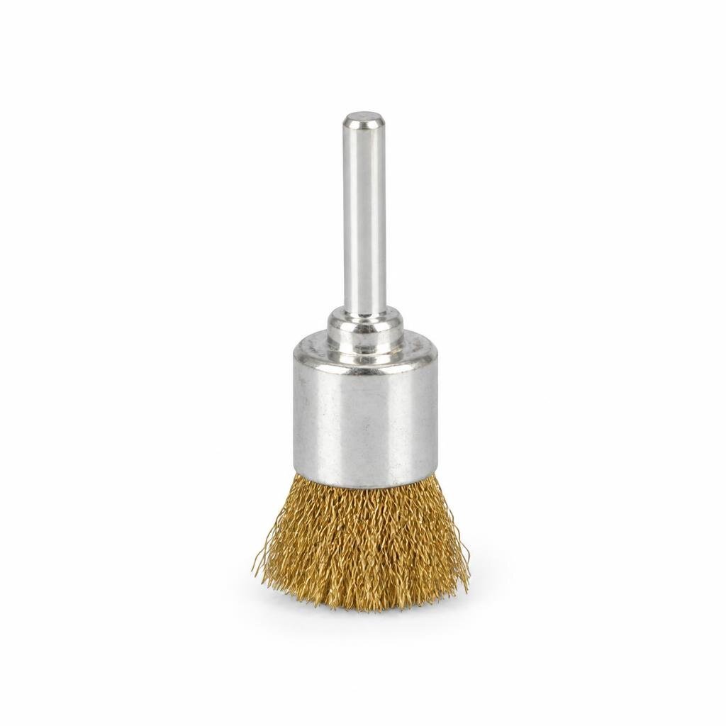 MLINK 16MM ROTARY BRASS WIRE BRUSH (END BRUSH)
