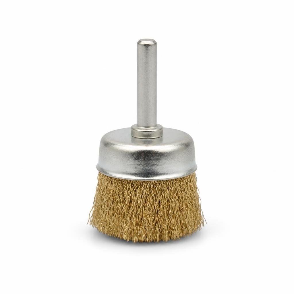 MLINK 25MM ROTARY BRASS WIRE BRUSH (END BRUSH)