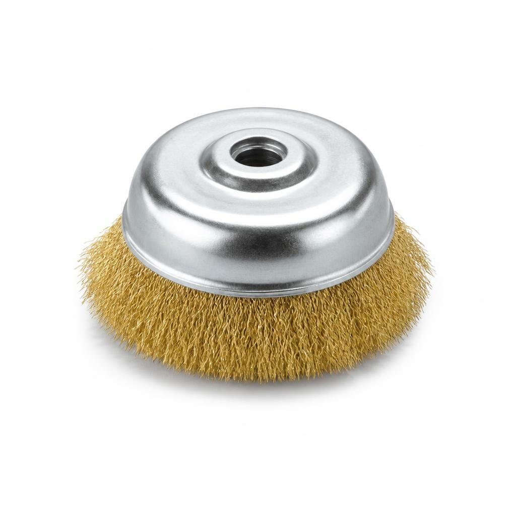 4" BEVEL BRASS BRUSH