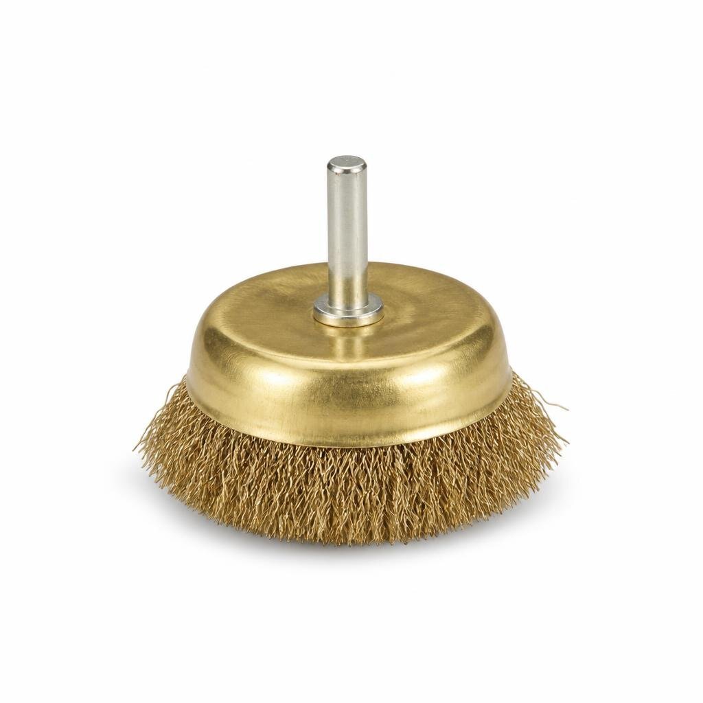 50MM X 6MM BRASS CUP BRUSH