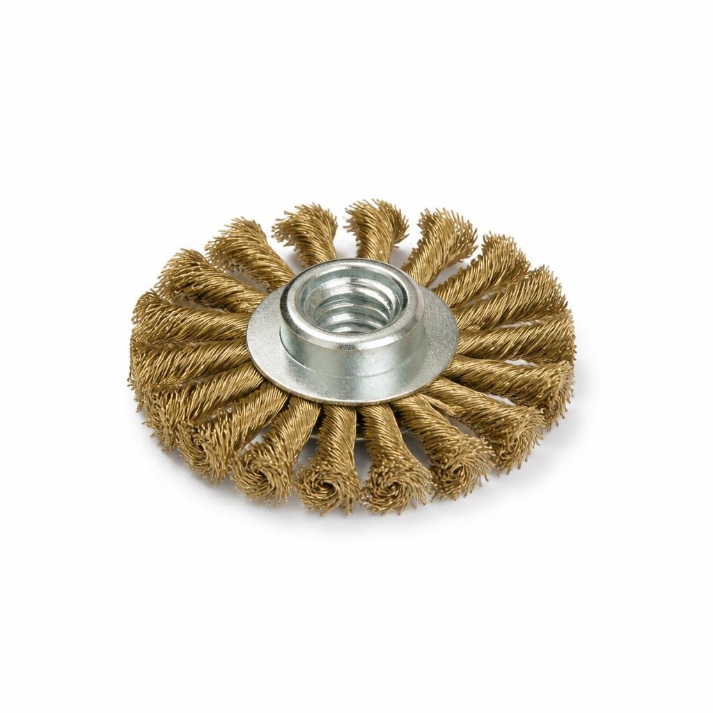 ROBINSON 4" X M10 X 1.5MM BRASS COATED GRINDER WHEEL