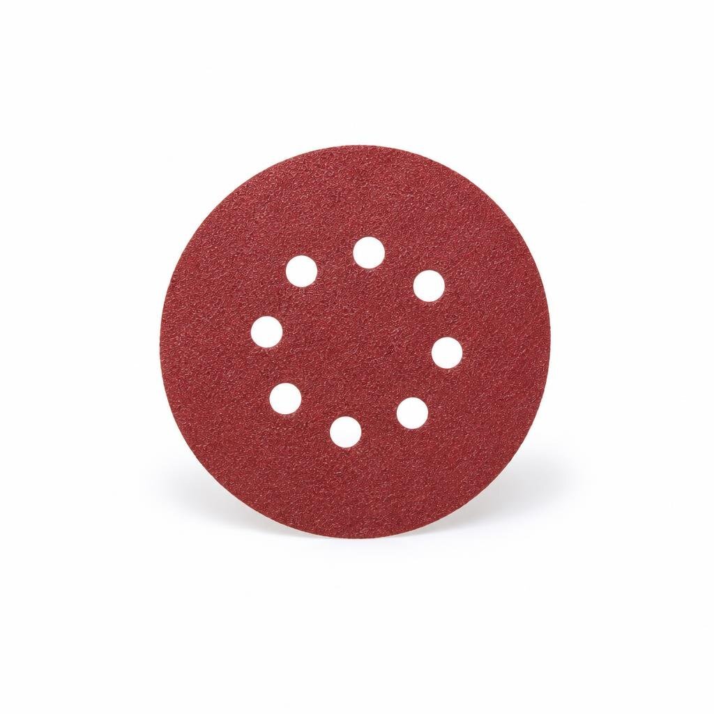 SOBAR 4" X 120#  RED SANDING DISC