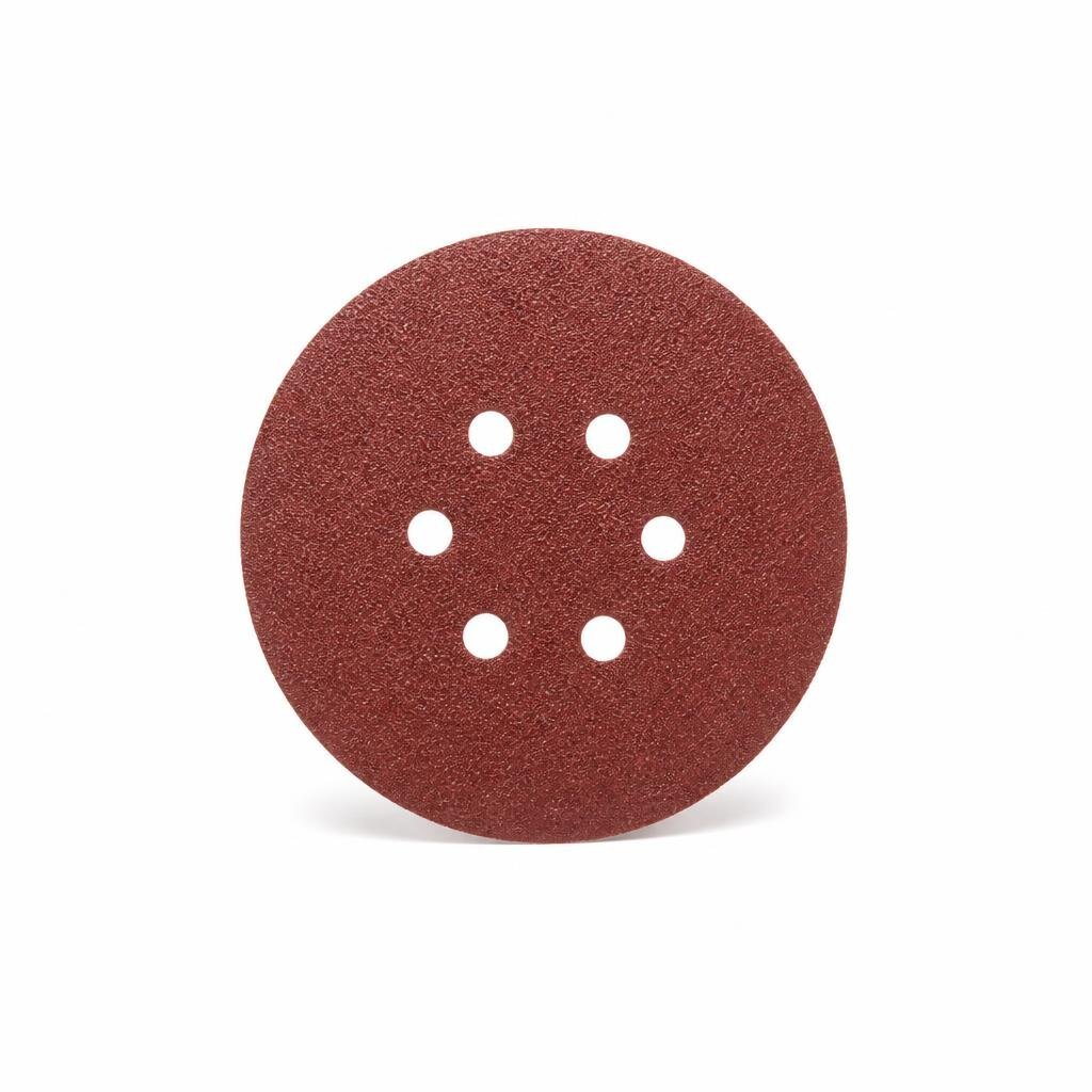 MJ 4" P120 RED GRIP SANDING DISC