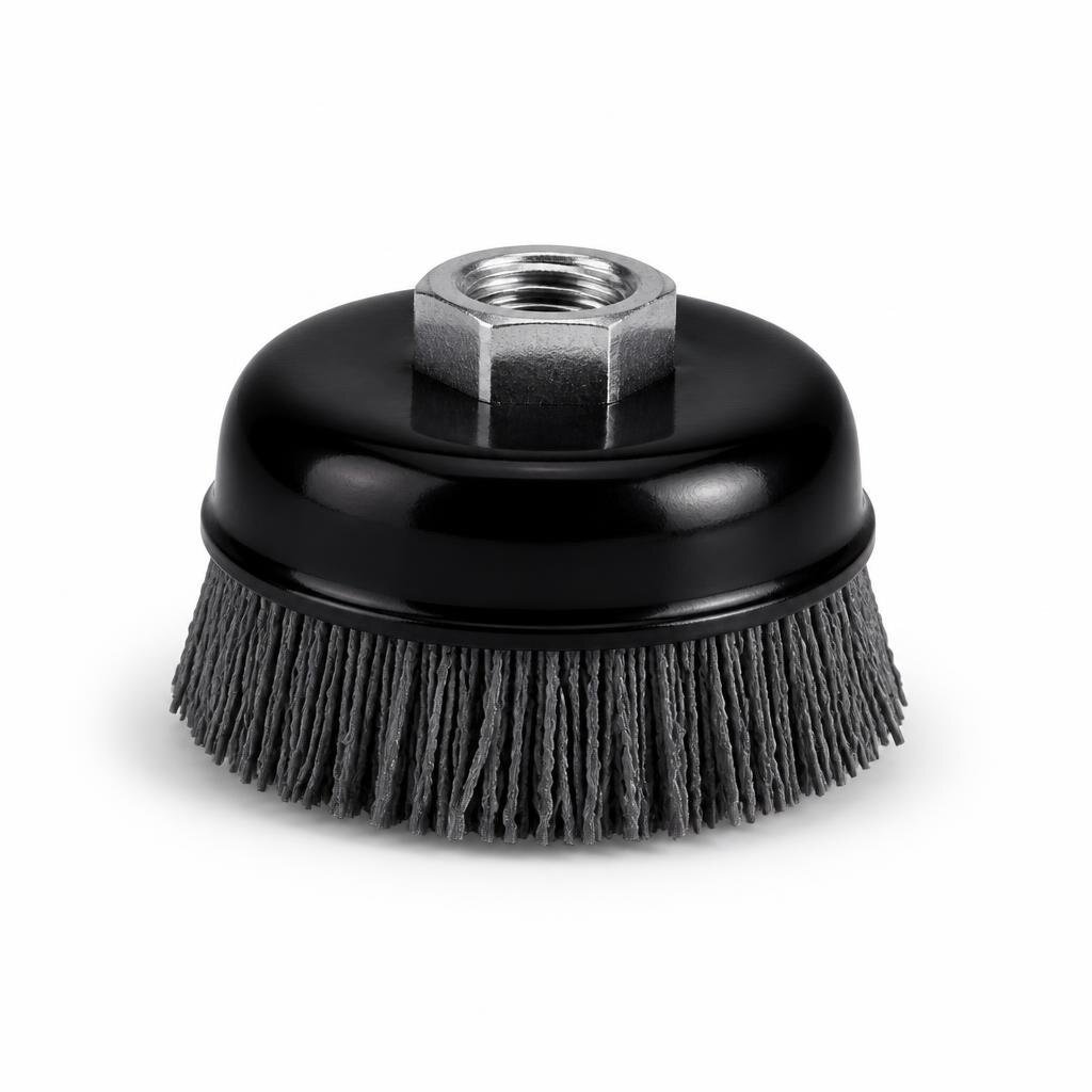 BOSCH N377 4" POLYBRUSH CUP WHEEL