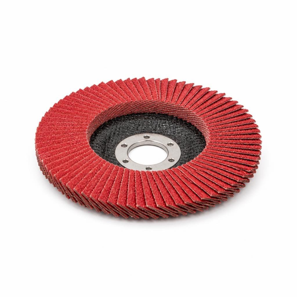 NIETZ SOBAR 4" #60 FLASH RED FLAP WHEEL