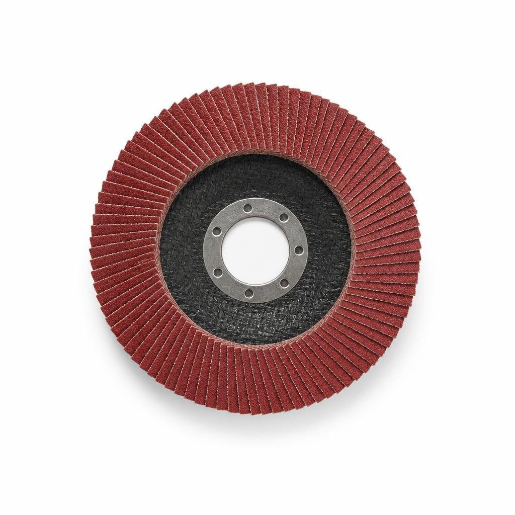 NIETZ SOBAR 4" #150 FLASH RED FLAP WHEEL