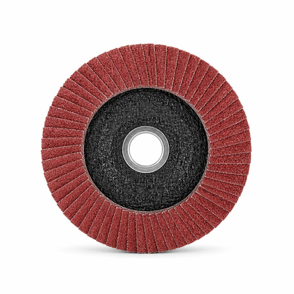 NIETZ SOBAR 4" #180 FLASH RED FLAP WHEEL