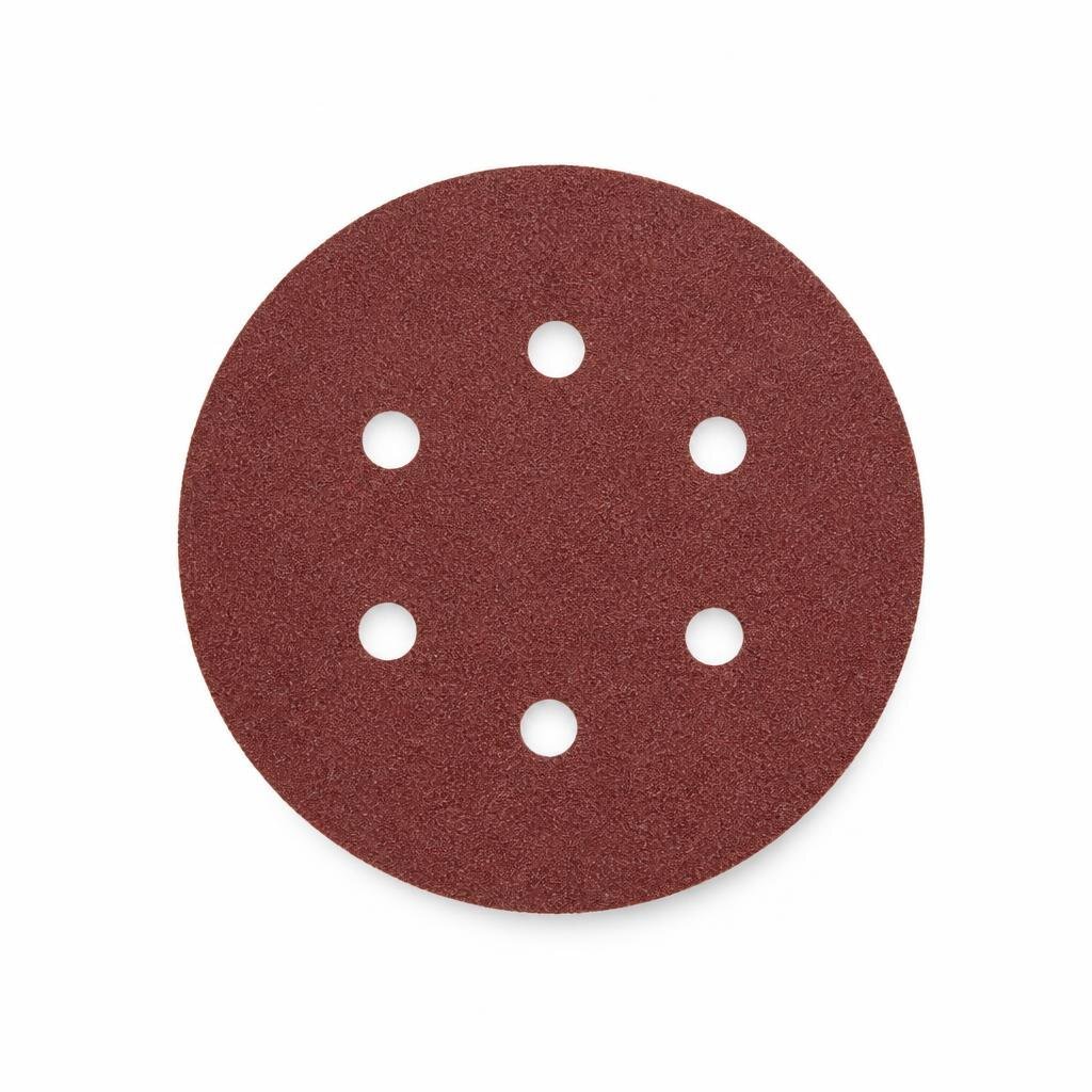BOSCH C411 G80 5" 6HOLE COATED VELCRO DISC