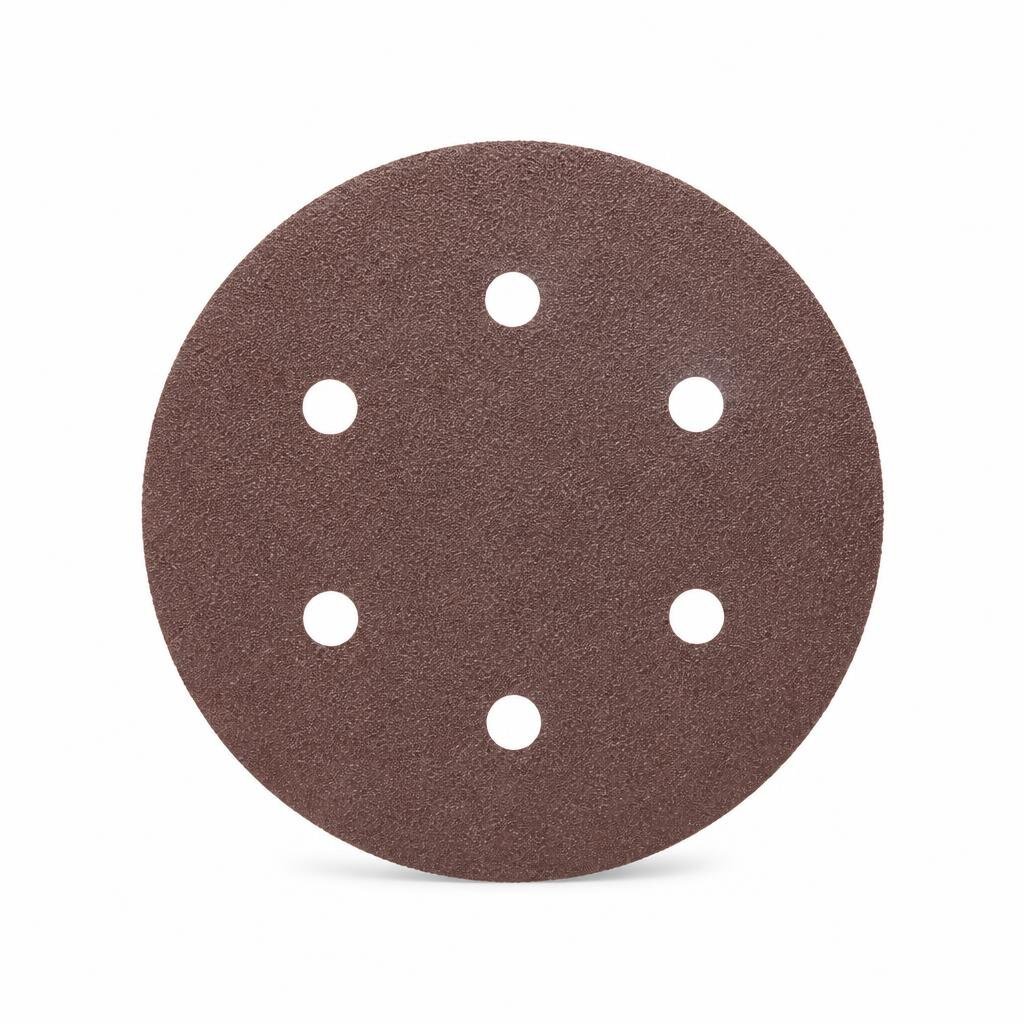 BOSCH C411 G120 5" 6HOLE COATED VELCRO DISC
