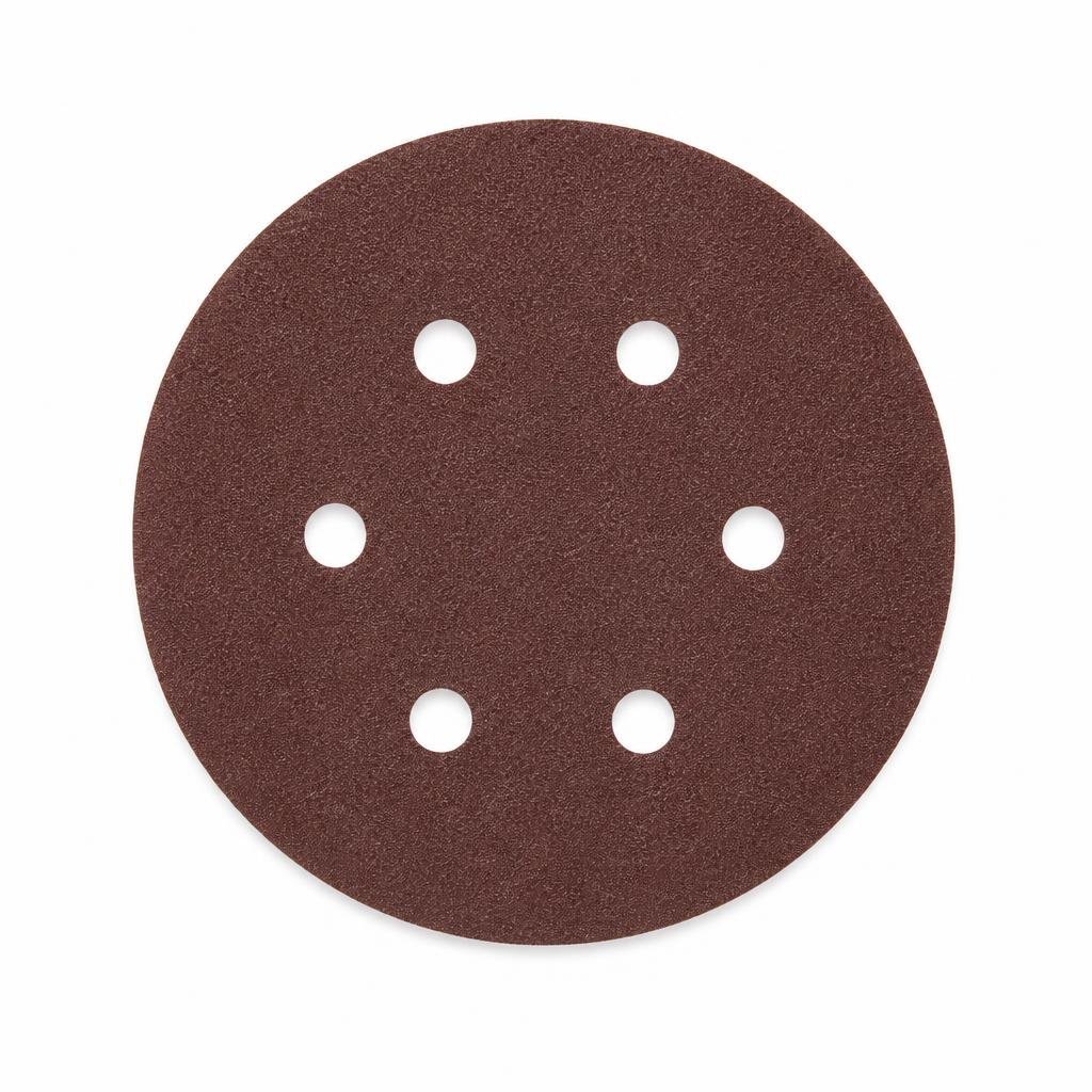 BOSCH C411 G180 5" 6HOLE COATED VELCRO DISC