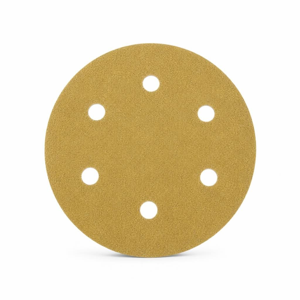 BOSCH C411 G320 5" 6HOLE COATED VELCRO DISC