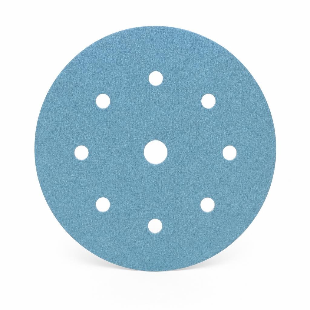 BOSCH C411 G180 5" 8HOLE COATED VELCRO DISC