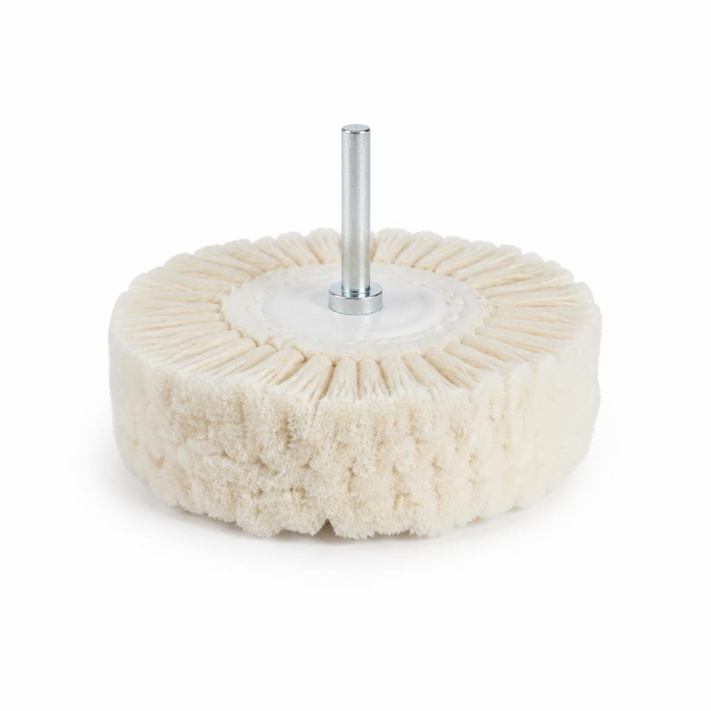 180MM POLISH WOOL BUFF STICK WHEEL