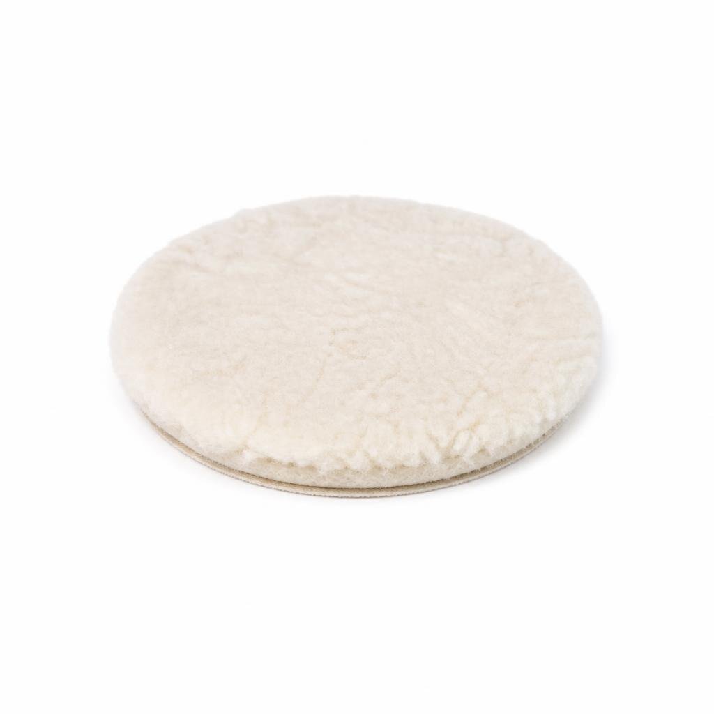 MO3AA 125MM PREMIUM LAMBWOOL POLISHING VELOCRO