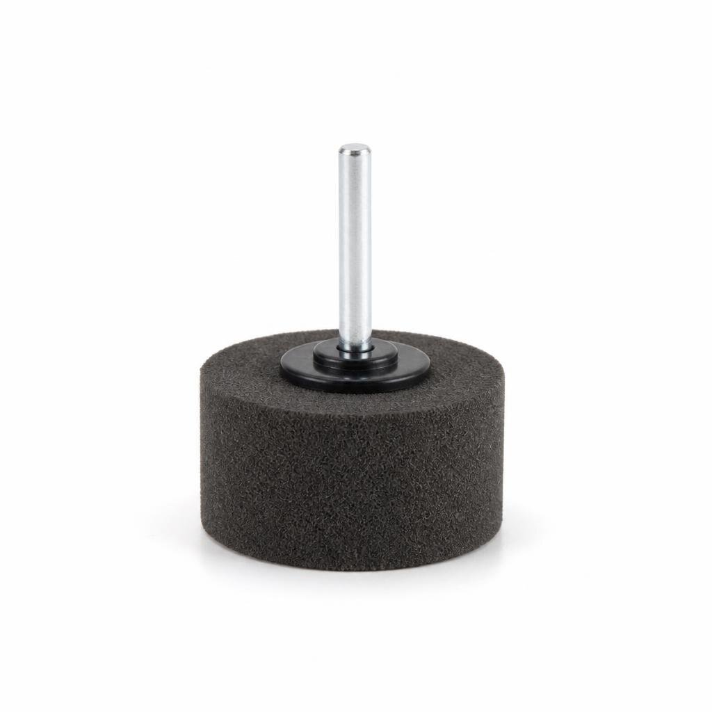 100MM X 50MM POLISHING DPONGE WHEEL WITH STICK