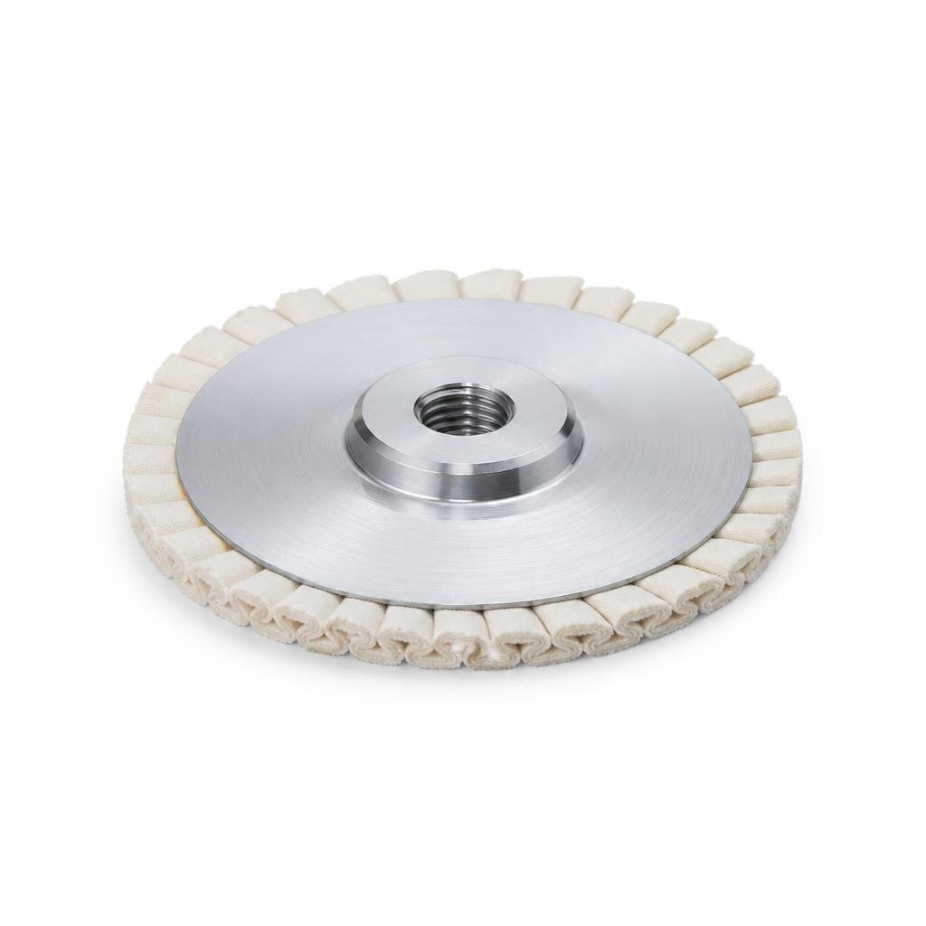 ROBINSON 5" M10 X 1.5MM POLISH PLATE WHEEL