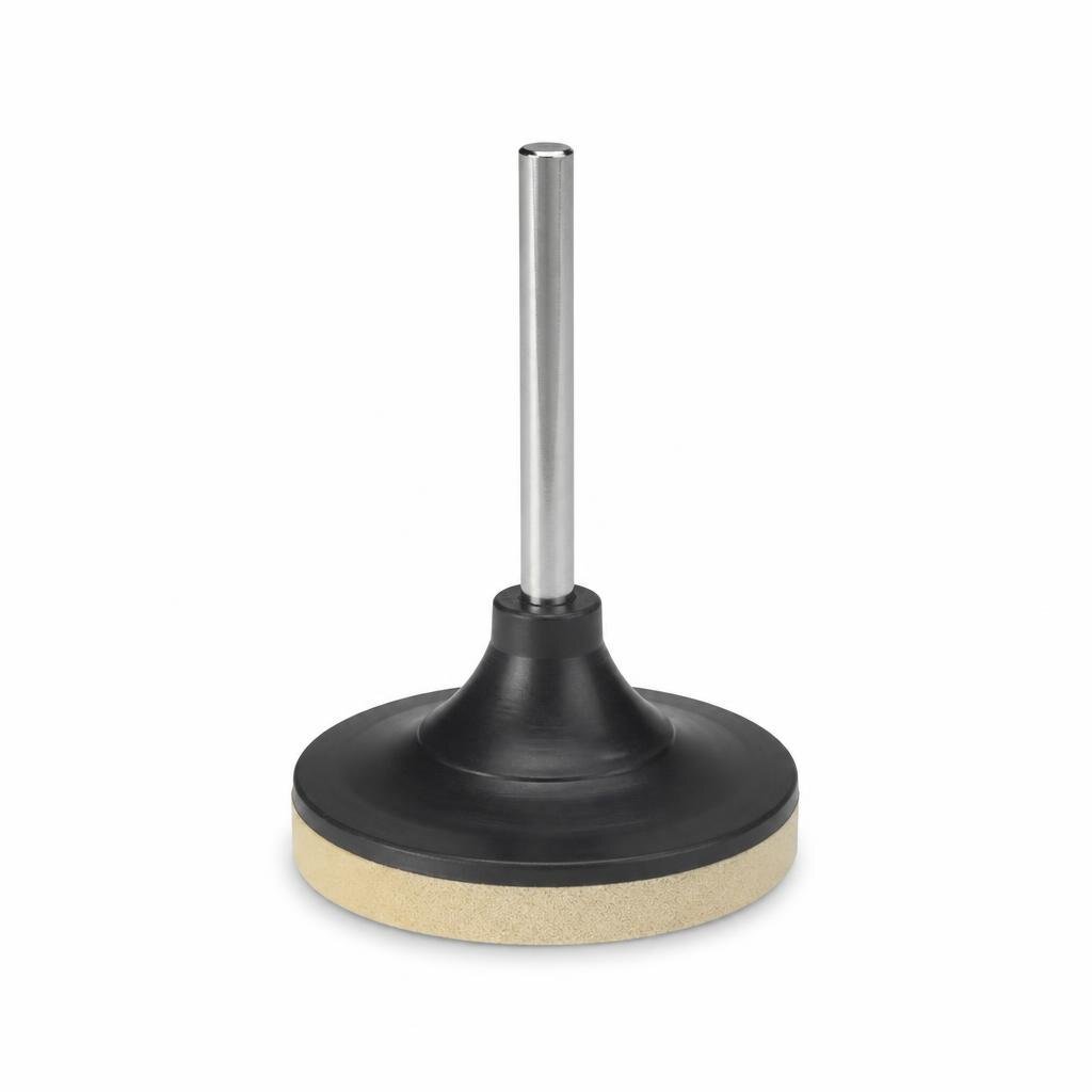 E-MAX M10 X 125MM POLISH PLATE WITH STICK