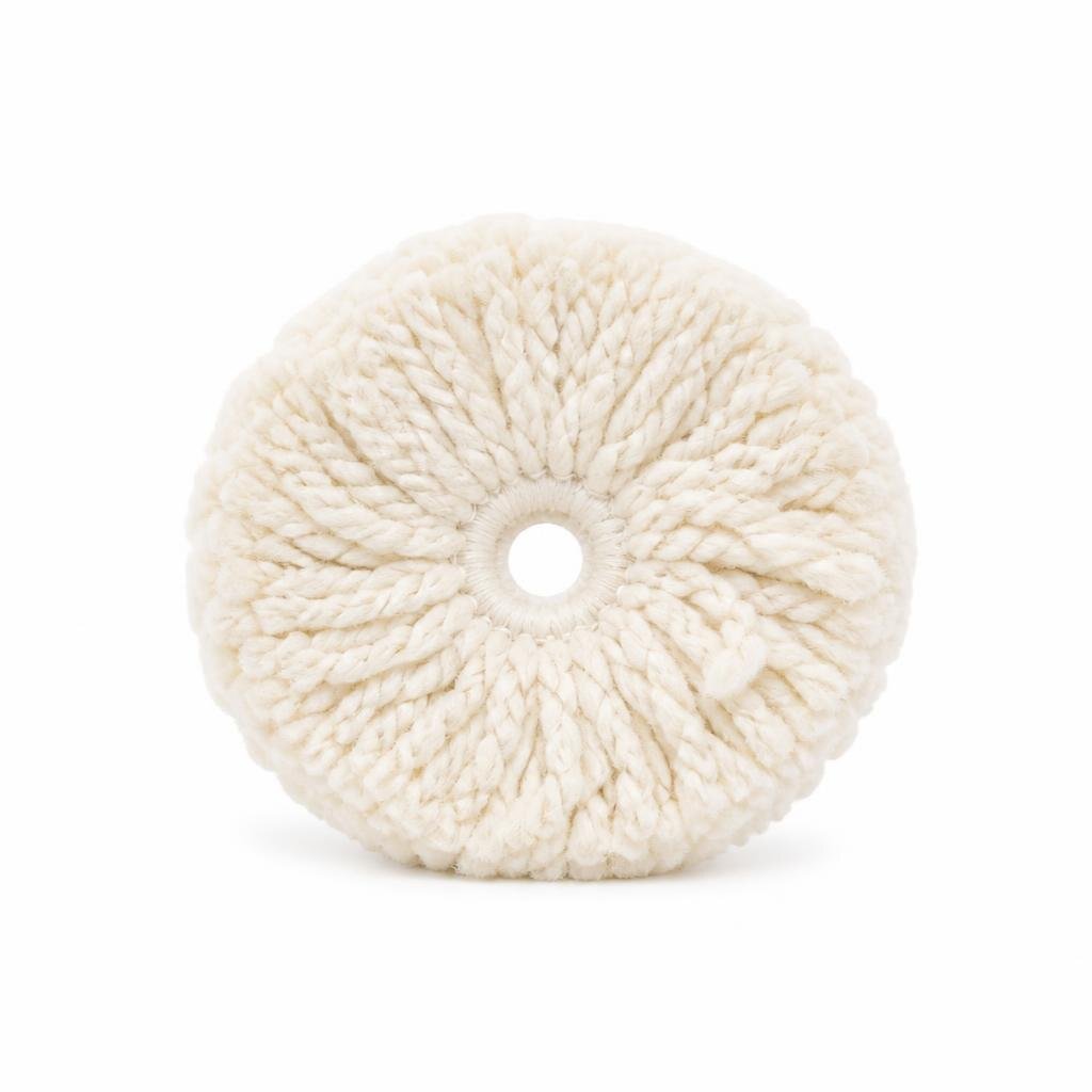 M-26087-5T PW-5T# 5" TIED POLISHING WOOL