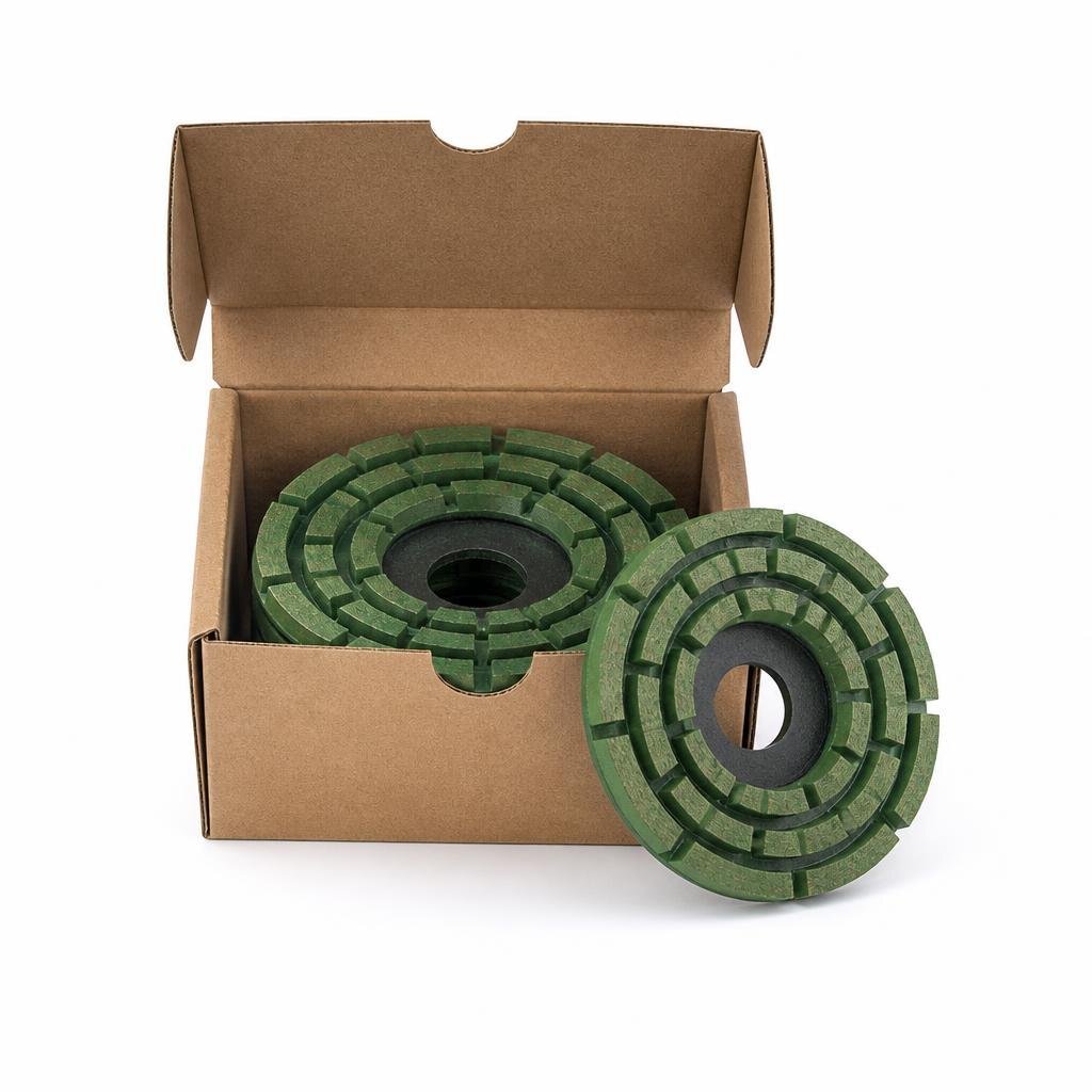 ARACUT 4" X 40# GREEN TILE GRINDING DISC (10PCS/PKT)
