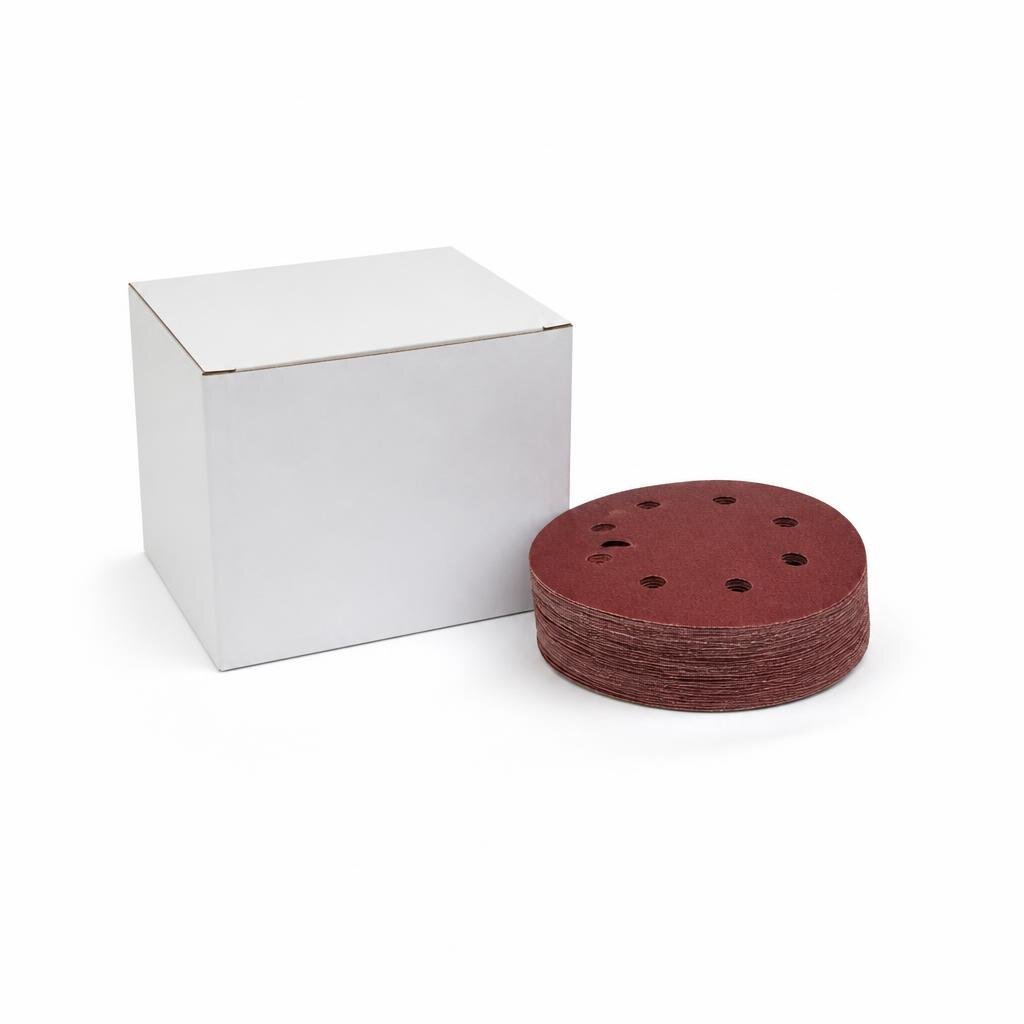 E-MAX KATANA 5" X P100 VELVRO SANDING DISC PAPER (100PCS/BOX)