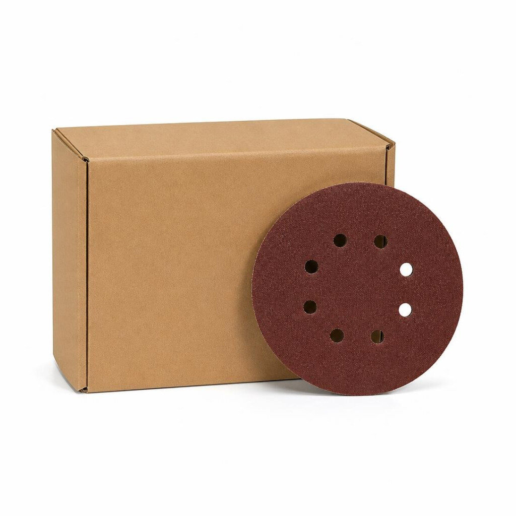 E-MAX KATANA 5" X P150 VELVRO SANDING DISC PAPER (100PCS/BOX)