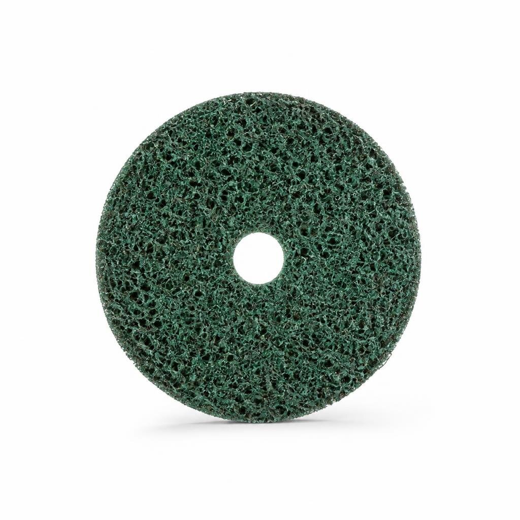 BISON 4" X #100 GREEN GRINDING DISC