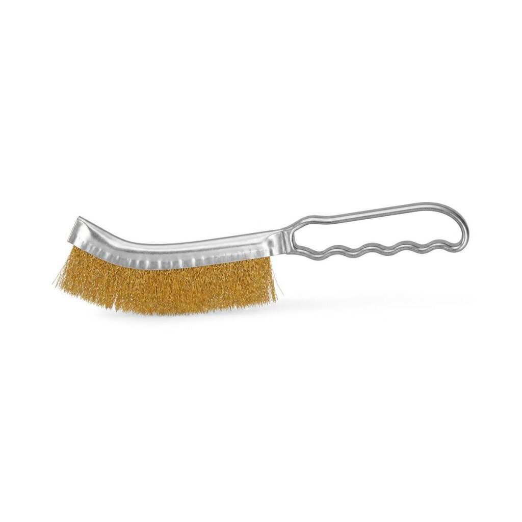 MLINK STEEL HANDLE KNIFT TYPE BRASS BRUSH