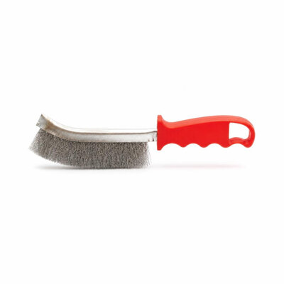 NIETZ 304 STAINLESS STEEL PVC HANDLE KNIFE BRUSH - 577-22-102