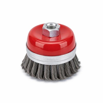 EXTREME STEEL ROPE 3" CUP BRUSH STEEL