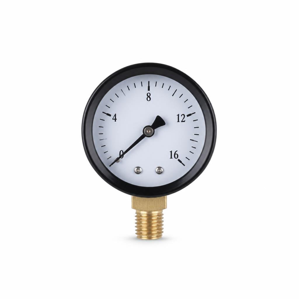 16BAR 1/4" X 60MM PRESSURE GAUGE - AIR COMPRESSOR