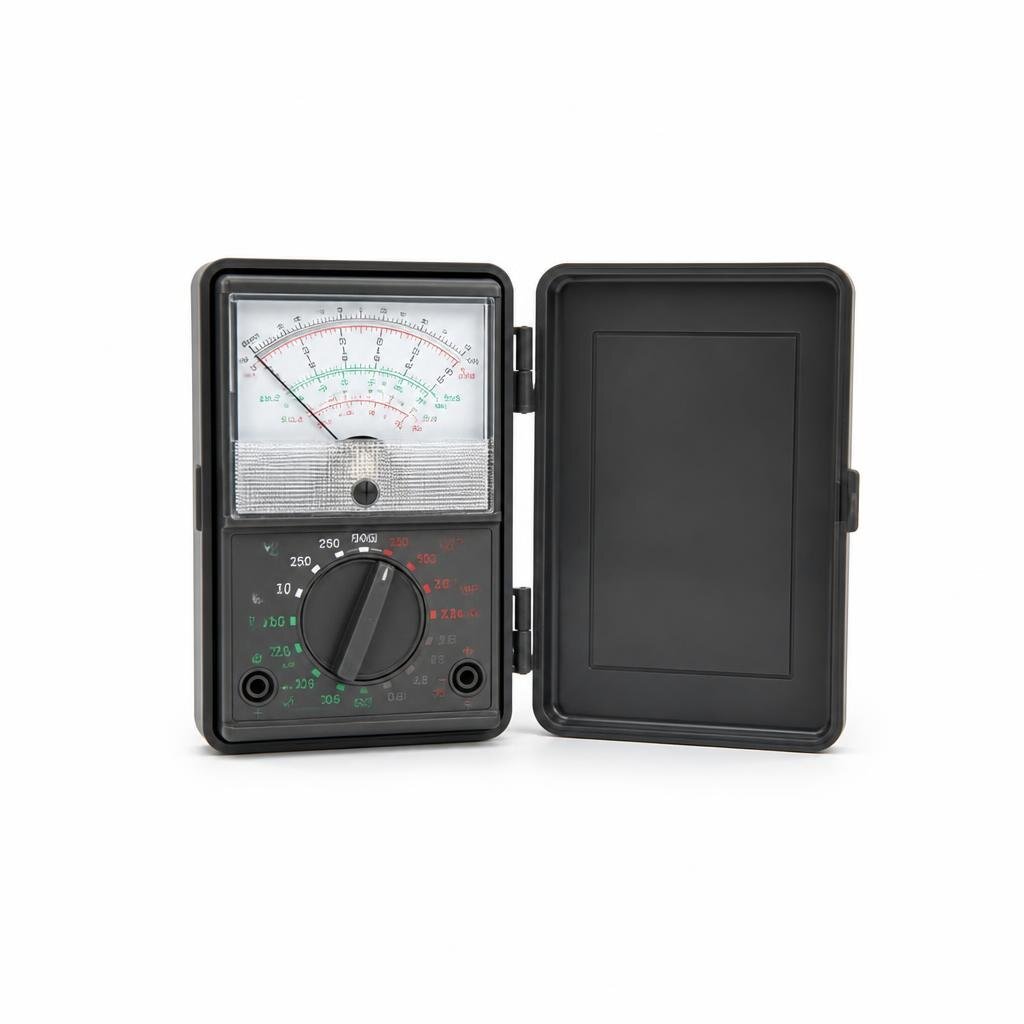 SUNWA 360TRD MULTIMETER TESTER C/W COVER